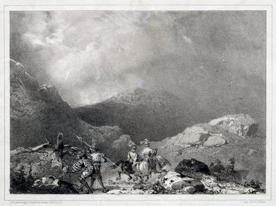 Glenfinlas, 1826. tekijältä Richard Parkes Bonington