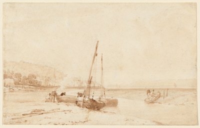 Honfleur tekijältä Richard Parkes Bonington