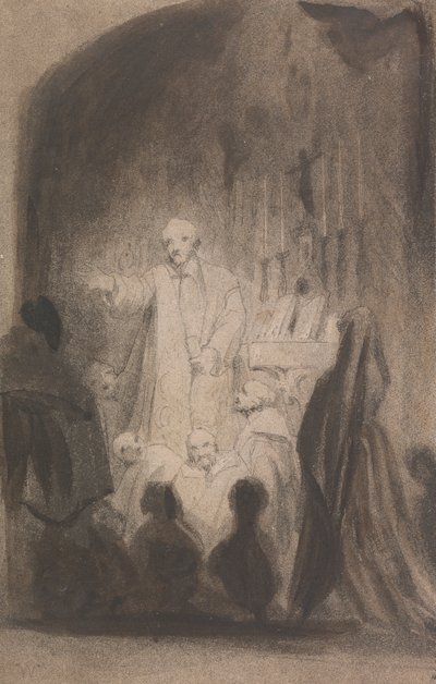 Nimetön (yksi kolmesta) tekijältä Richard Parkes Bonington