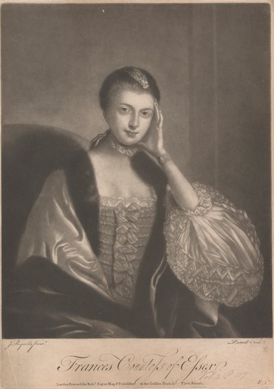 Frances Capell (os Hanbury-Williams), Essexin kreivitär tekijältä Richard Purcell