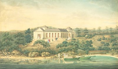 Henrietta Villa, Point Piper, kapteeni John Piperin koti, 1820 (wc) tekijältä Richard Read