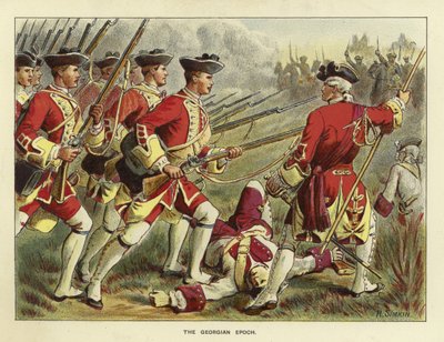 Brittiarmeijan aikakaudet - Georgian aikakausi tekijältä Richard Simkin