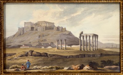 Olympisen Zeuksen temppeli ja Akropolis tekijältä Richard Temple