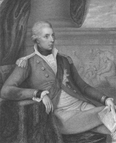 Frederick Howard, Carlislen 5. jaarli, kaiverrus Thomas Ryder, 1800 tekijältä Richard Westall