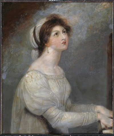 Lady Hamilton Pyhänä Ceciliana tekijältä Richard Westall