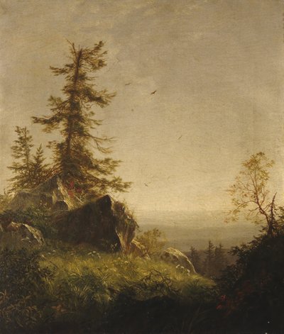 Aamu vuorella, 1856. tekijältä Richard William Hubbard