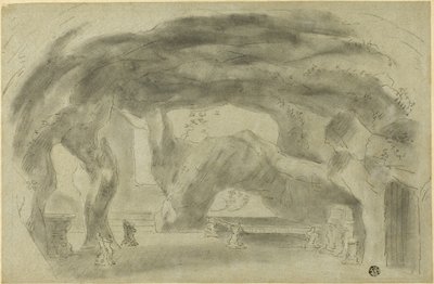 Luolan sisätilat tekijältä Richard Wilson