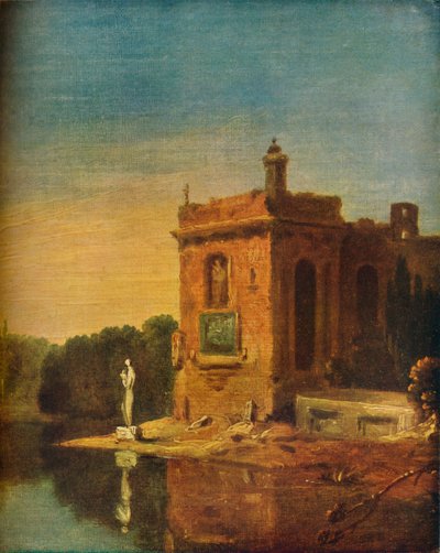 Italialainen kohtaus, c1744 tekijältä Richard Wilson