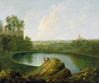 Nemijärven pää (öljy kankaalle) tekijältä Richard Wilson