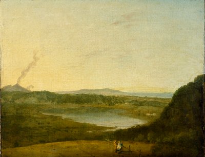 Lago di Agnano, 1752 tekijältä Richard Wilson