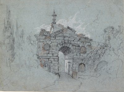 Ruined Arch Kewissä, 1760-luku tekijältä Richard Wilson