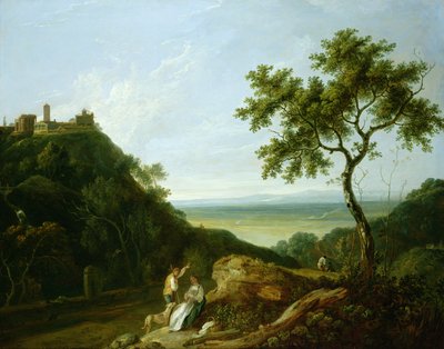 Näkymä Tivolista ja Campagnasta kaukana (öljy kankaalle) tekijältä Richard Wilson