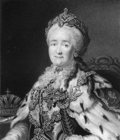 Venäjän keisarinna Katariina Suuri, 1836. tekijältä Richard Woodman