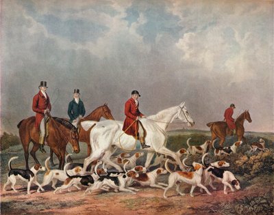 The Earl of Derbys Stag Hounds, c1823 tekijältä Richard Woodman
