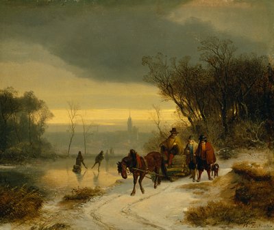 Talvimaisema tekijältä Richard Zimmerman