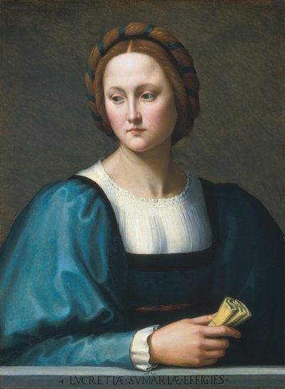 Lucrezia Sommaria, n. 1510. tekijältä Ridolfo Ghirlandaio