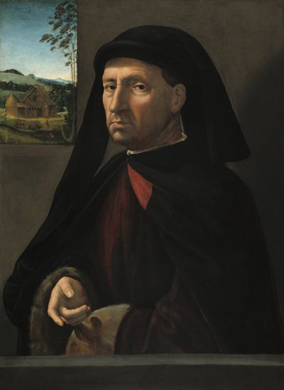 Gentlemanin muotokuva, n. 1505 tekijältä Ridolfo Ghirlandaio