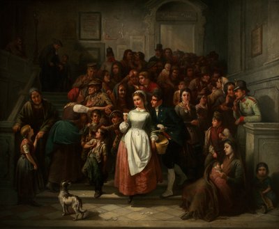 Arpajaisten jälkeen, 1859. tekijältä Ritter von Malheim Friedländer Friedrich