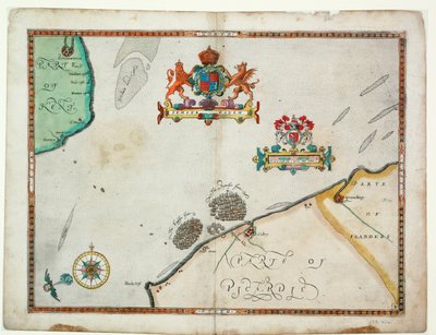 Doverista Sandwichiin ja Blacknersestä Gravelinesiin - Espanjan armada ja Englannin laivasto Calais