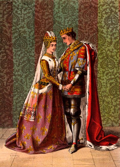 Henrik V, Englannin kuningas, seurustelee Katherine of Valois