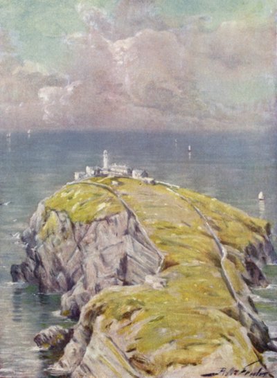 Pino, Holyhead (väri litho) tekijältä Robert (after) Fowler