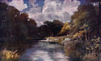 Trout Stream (värinen lito) tekijältä Robert (after) Fowler