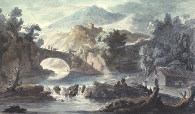 Romanttinen maisema tekijältä Robert Adam