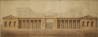 Old Admiralty Screen, 1700-luvun loppu. tekijältä Robert Adam
