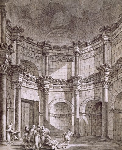 Jupiterin temppeli, pubi. 1764. tekijältä Robert Adam