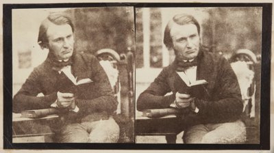 Stereografinen muotokuva tohtori John Adamsonista tekijältä Robert Adamson