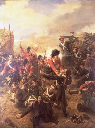 The Attack on the Redan, Sebastopol, n. 1899 tekijältä Robert Alexander Hillingford