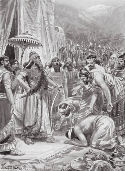 Assur-bani-pal (litografia) ostaminen pois myynnistä tekijältä Robert Ambrose Dudley