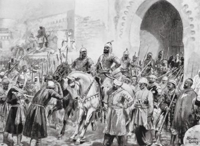 Turkkilaisten saapuminen Bagdadiin tekijältä Robert Ambrose Dudley