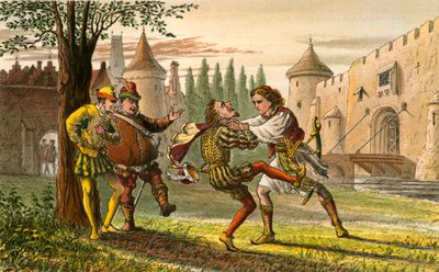 Kahdestoista yö, näytös IV, kohtaus I tekijältä Robert Ambrose Dudley