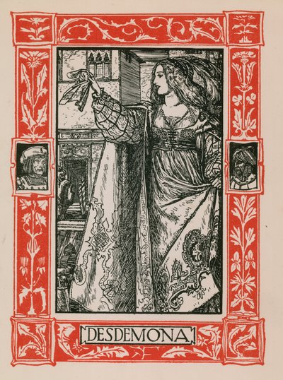 Desdemona, Othello tekijältä Robert Anning Bell