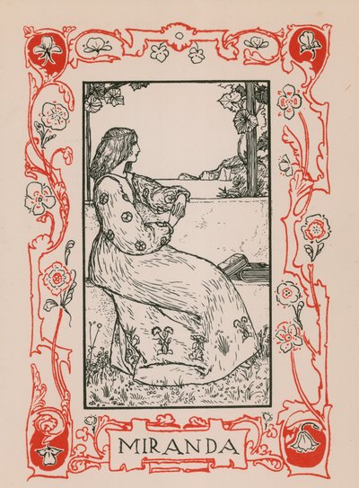 Miranda, Myrsky tekijältä Robert Anning Bell