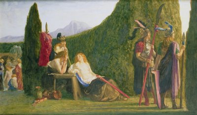Kuningatar Hippolytan vartija, 1908 tekijältä Robert Anning Bell