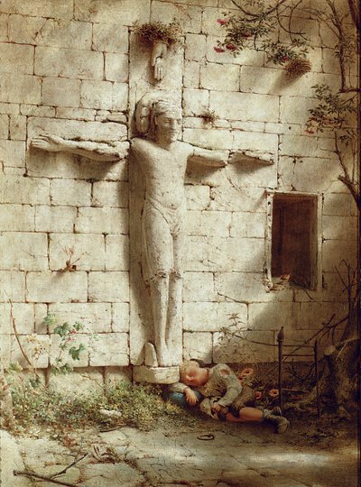 Romsey Abbeyssa, 1899 tekijältä Robert Bateman