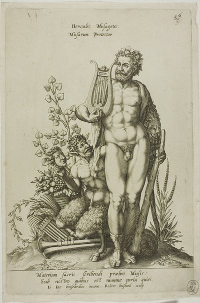 Hercules, levy 16 alkaen Parnassus Biceps (hauis) tekijältä Robert Boissard