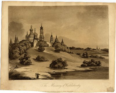 Uusi Jerusalemin luostari, 1809 tekijältä Robert Carr Porter