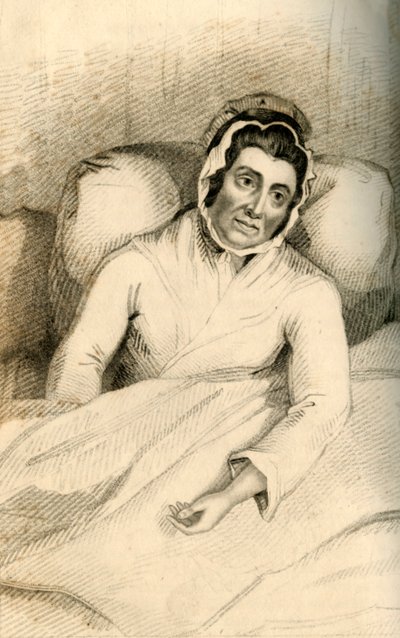Elizabeth Woodcock - Joka haudattiin lumeen lähes 8 päivää, 1821. tekijältä Robert Cooper