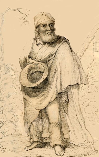 Thomas Hudson, Merkittävä onnettomuuksistaan, 1821. tekijältä Robert Cooper