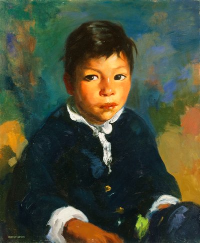 Pikku puolirotuinen, 1917 tekijältä Robert Cozad Henri