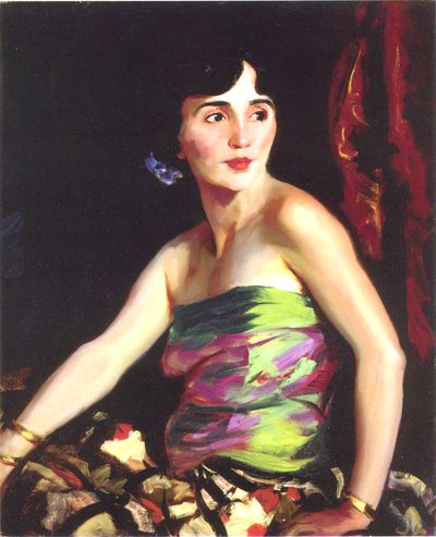 Espanjalainen tanssija Isolina Maldonado, 1921 tekijältä Robert Cozad Henri