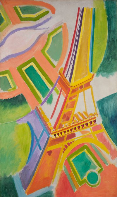 Eiffel torni tekijältä Robert Delaunay