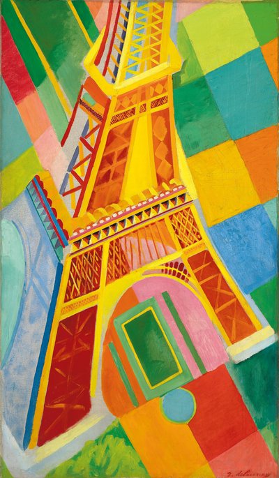 Eiffel torni tekijältä Robert Delaunay