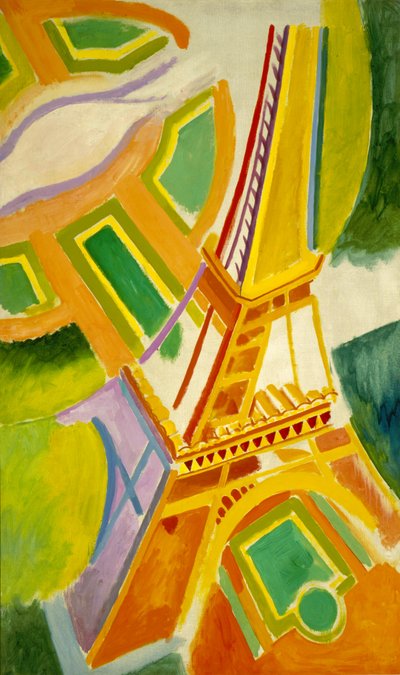 Eiffel-torni tekijältä Robert Delaunay