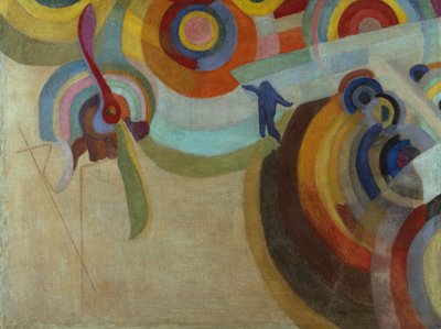 Hommage Bleriot No. 2:lle tekijältä Robert Delaunay