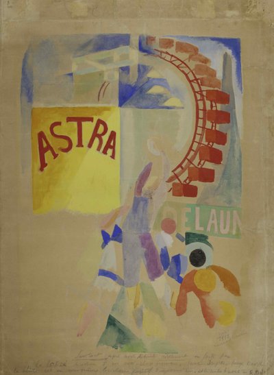 Cardiffin joukkue, 1912-1913. tekijältä Robert Delaunay