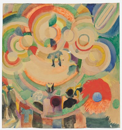 Sikojen karuselli tekijältä Robert Delaunay